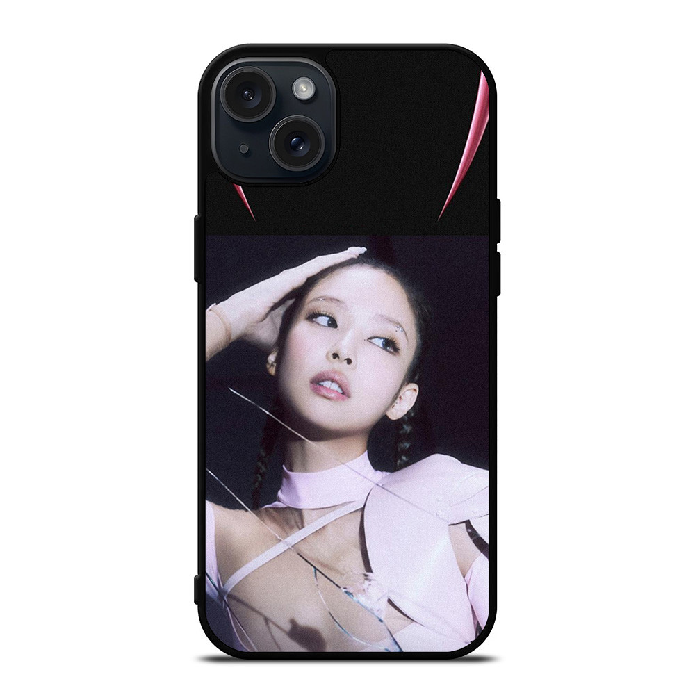 JENNIE BLACKPINK PINK VENOM iPhone 15 Plus Case Cover
